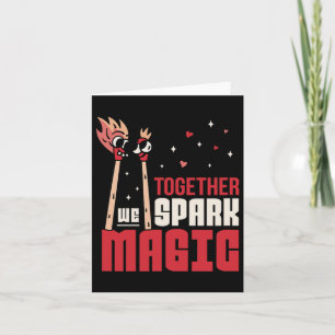 Together We Spark Magic Couple's Love Card