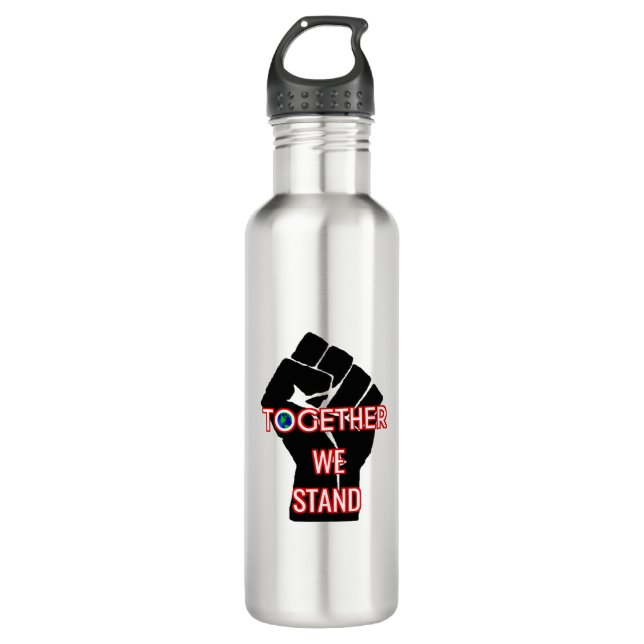 Together We Stand 710 Ml Water Bottle (Front)
