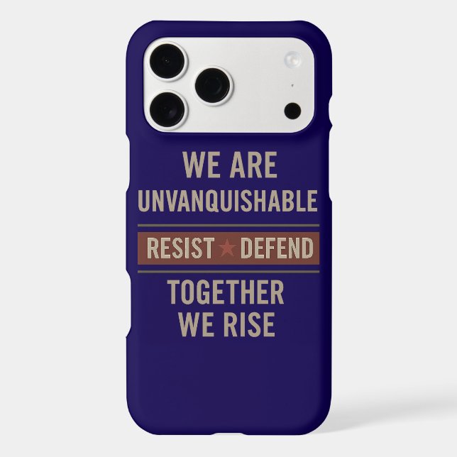 Together We Stand iPhone / iPad case (Back)