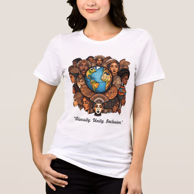  "Together We Thrive" Tri-Blend Shirt (Front)