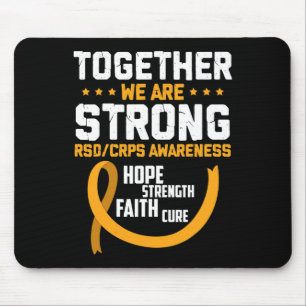 Together We're Strong RSDCRPS Awareness Mouse Mat