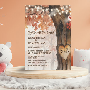 Together With The Friends Wedding Party Invitation