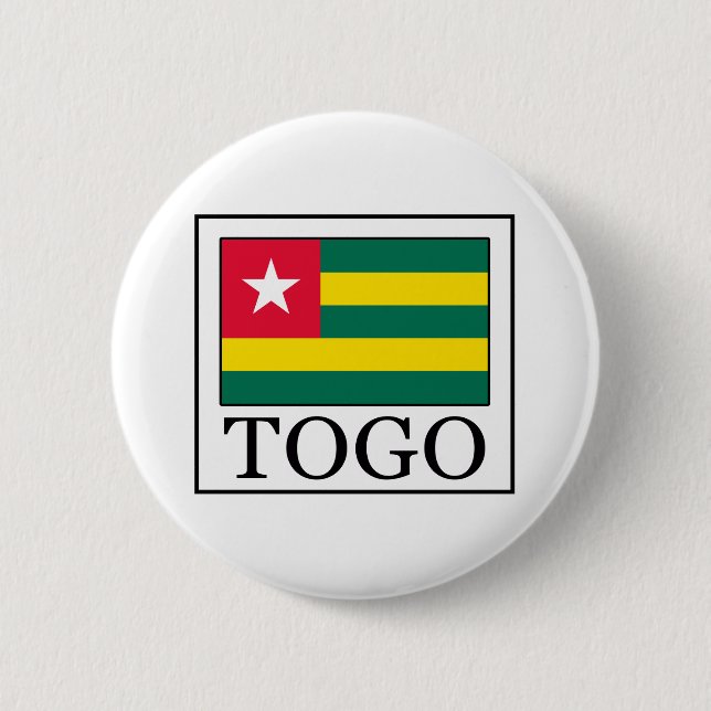 Togo 6 Cm Round Badge (Front)