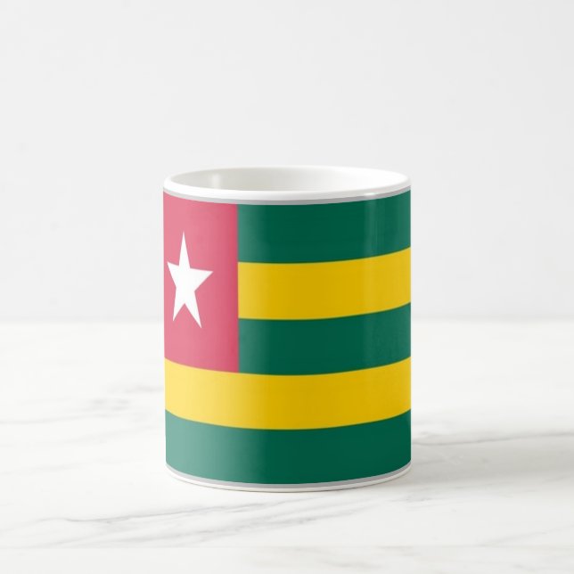 Togo - Flag - Coffee Mug (Center)