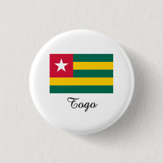 Togo Flag Design 3 Cm Round Badge