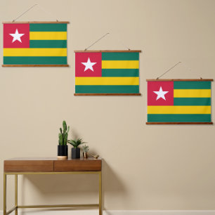 Togo flag hanging tapestry