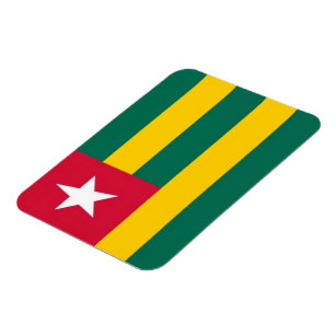 Togo - Flag - Magnet