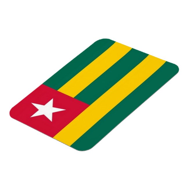 Togo - Flag - Magnet (Left Side)
