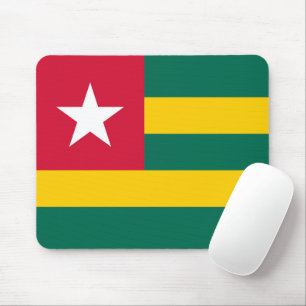Togo flag mouse mat