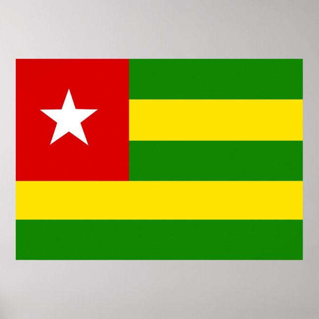 Togo Flag Poster (Front)