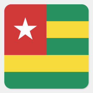 Togo Flag Sticker