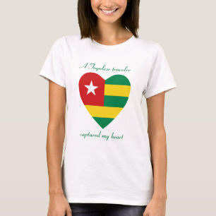 Togo Flag Sweetheart T-Shirt