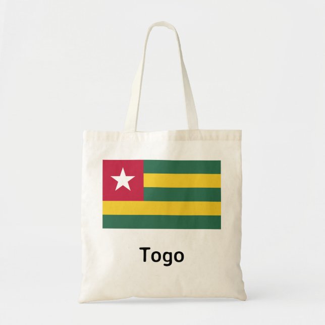 Togo Flag Tote Bag (Front)