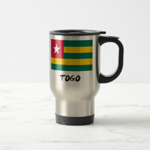 Togo Flag Travel Mug