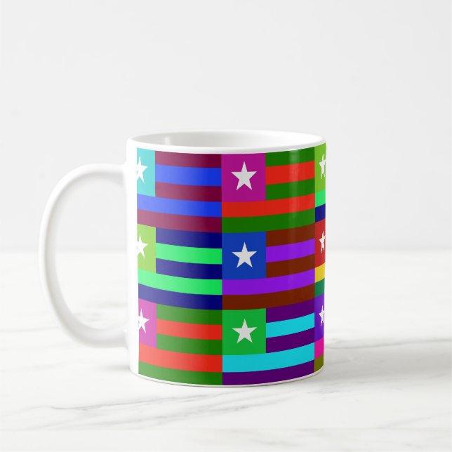 Togo Multihue Flags Mug (Left)