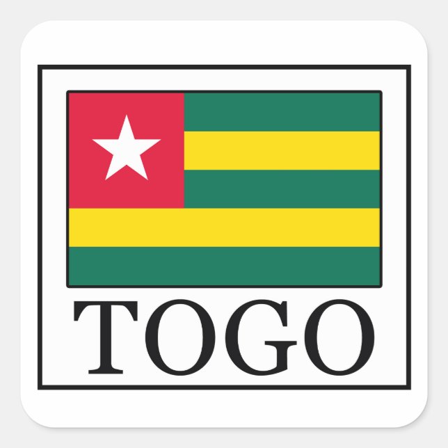 Togo Square Sticker (Front)