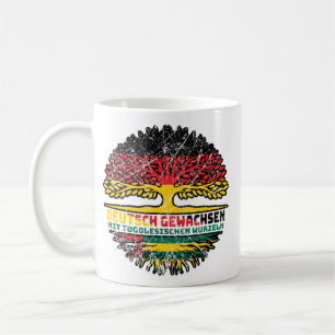 Togo Togoisch Deutsch Deutschland Baum Wurzel Coffee Mug