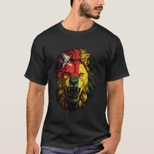 Togolese Flag Lion Proud Togo Lions Wear T-Shirt