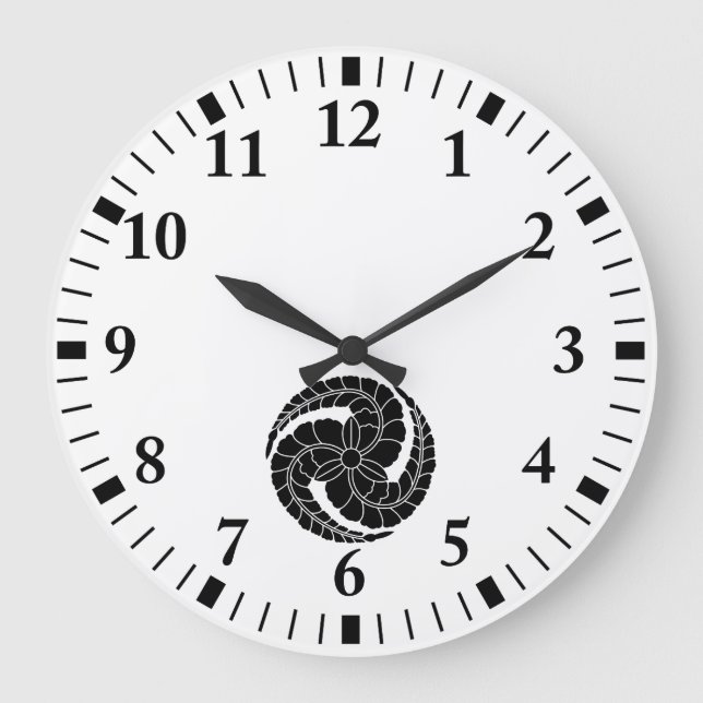 Toha Kuroda Large Clock (Front)