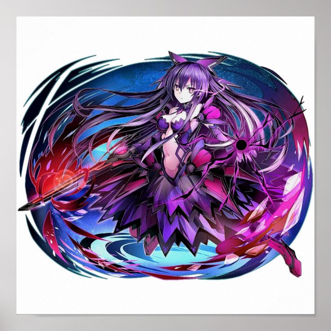 Tohka Yatogami  Date a live anime Poster (Front)