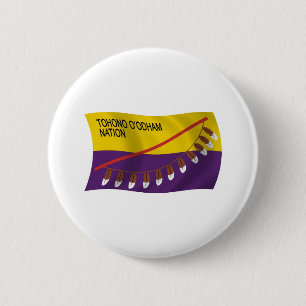 Tohono O'odham Nation Flag Button