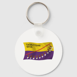 Tohono O'odham Nation Flag Keychain