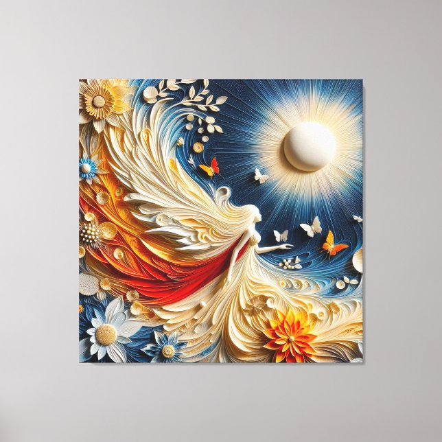 Toile Beautiful weather, good mood ☀️ Canvas Print (Front)