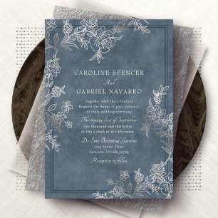 Toile Chinoiserie Blossom Floral Wedding