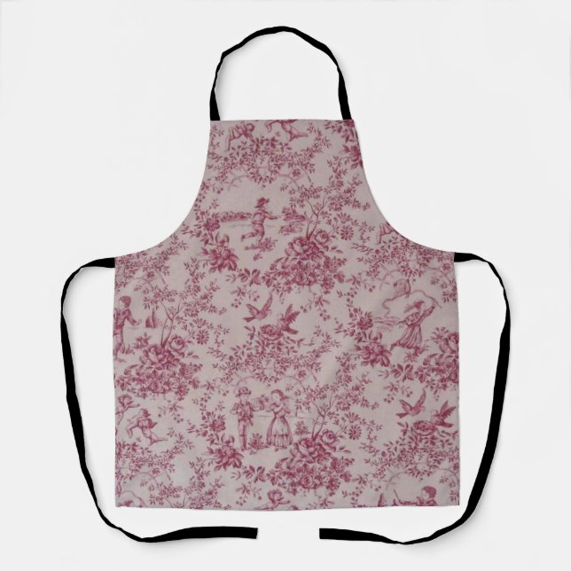 Toile de Jouy Apron (Front)
