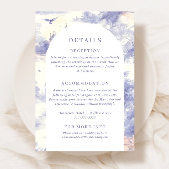 Toile de jouy Details Enclosure Card (Creator Uploaded)