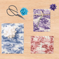 Toile De Jouy French Elegant Pasture Cottage Farm