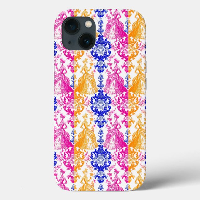 Toile De Jouy History of Drag Case-Mate iPhone Case (Back)
