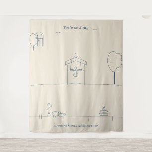 Toile de Jouy Pastoral Tapestry