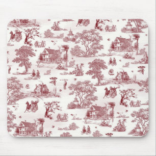 Toile De Jouy - Vintage Afternoon Mouse Mat