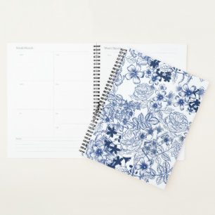 Toile-De-Jouy Vintage French Pattern Planner