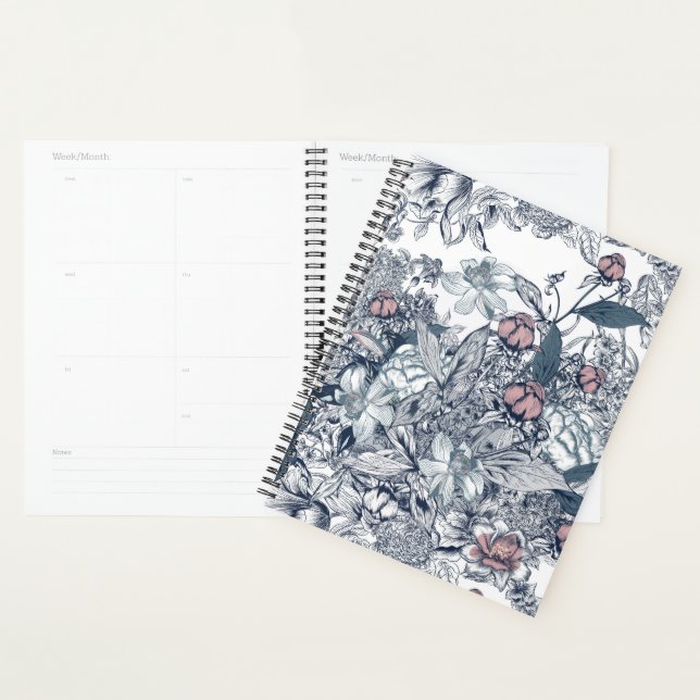 Toile-De-Jouy Vintage French Pattern Planner (Display)
