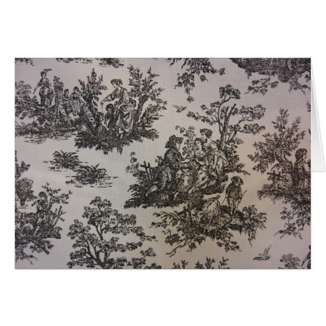 Toile in Black & White (Front Horizontal)