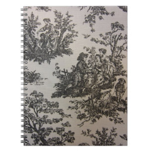 Toile in Black & White Notebook