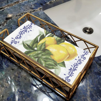 Toile Lemons Napkin