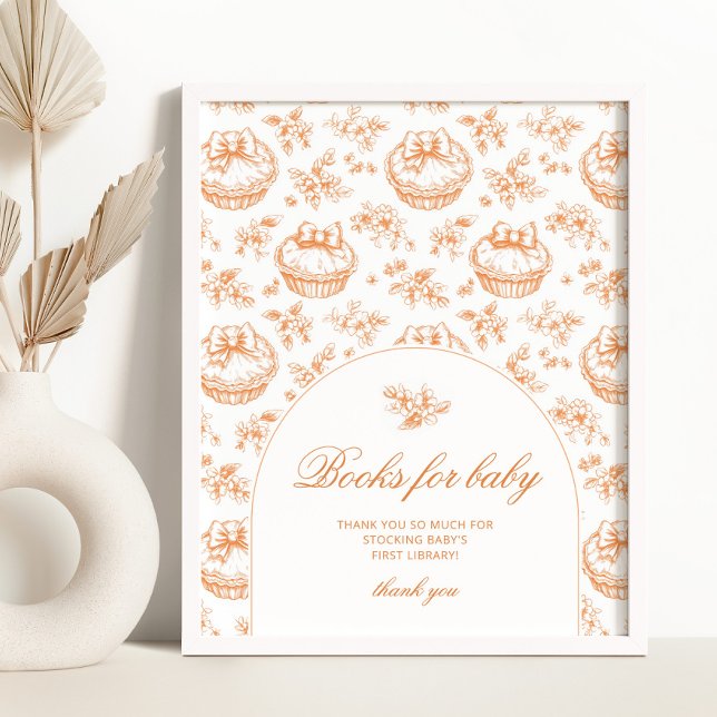 Toile Little Cutie gender neutral Books for baby Poster (Creator Uploaded)