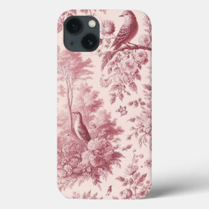 Toile Pink Vintage iPhone 13 Case