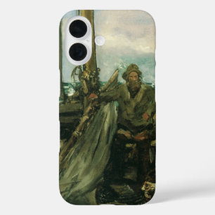 Toilers of the Sea by Edouard Manet, Vintage Art iPhone 16 Case