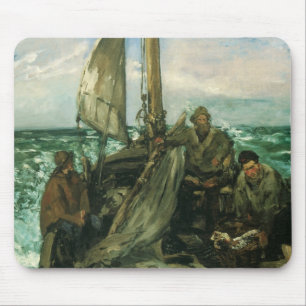 Toilers of the Sea by Edouard Manet, Vintage Art Mouse Mat