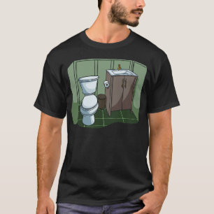 Toilet Bathroom Sink T-Shirt
