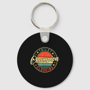 Toilet Clogging Chamon  Key Ring