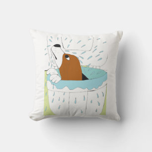toilet dog  cushion