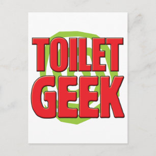 Toilet Geek Postcard
