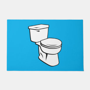 Toilet Graphic Doormat