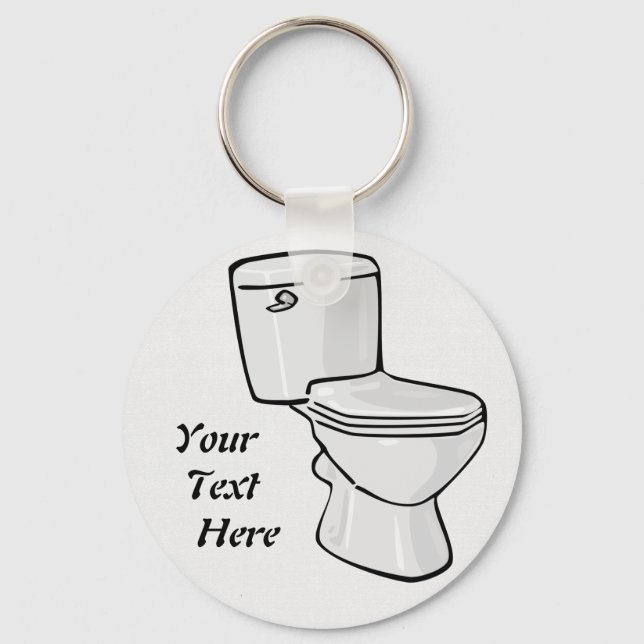 Toilet Keychain (Front)