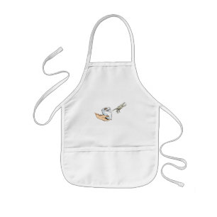 Toilet Paper Art Meme Kids Apron